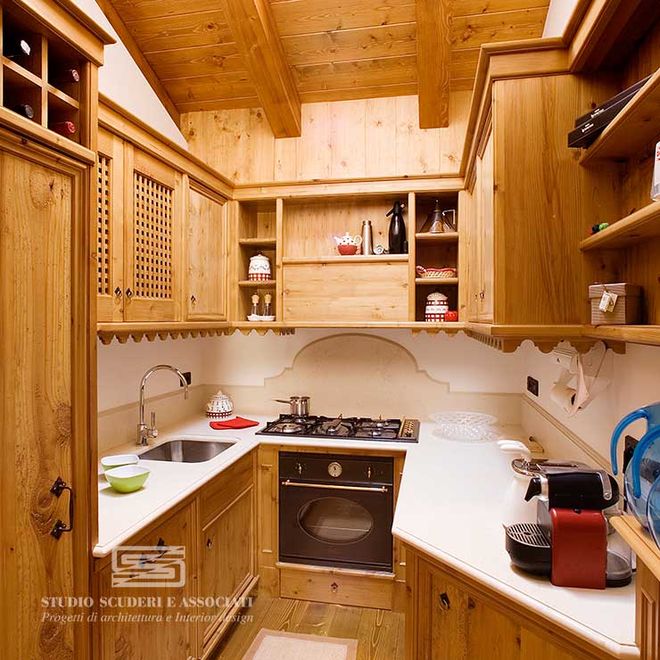 Cucina in legno